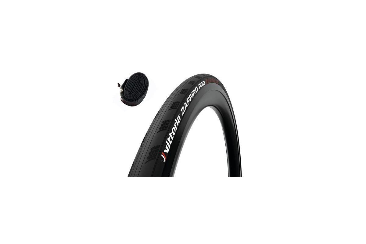 Vittoria Zaffiro Pro V 700x25c W/Tube | Black