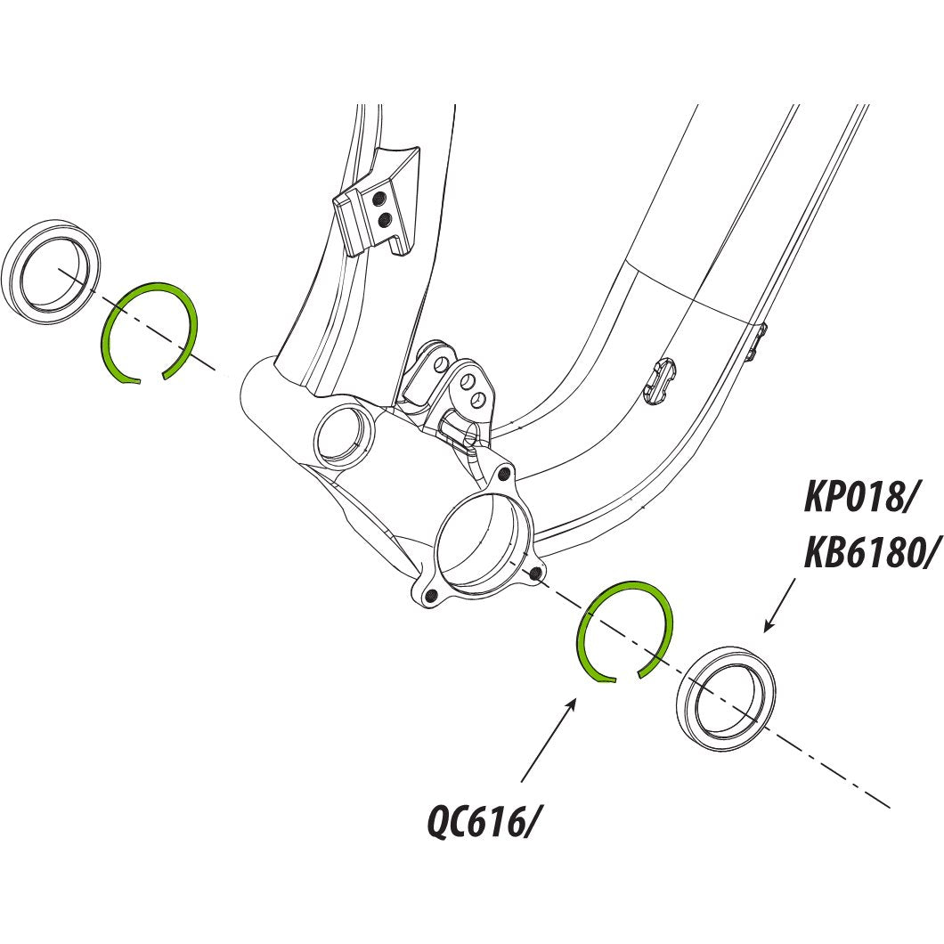 Cannondale QC616/ BB-Si Circlips