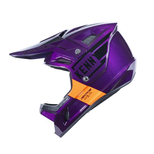 Kenny Racing Decade Full Face Helmet | Candy Purple