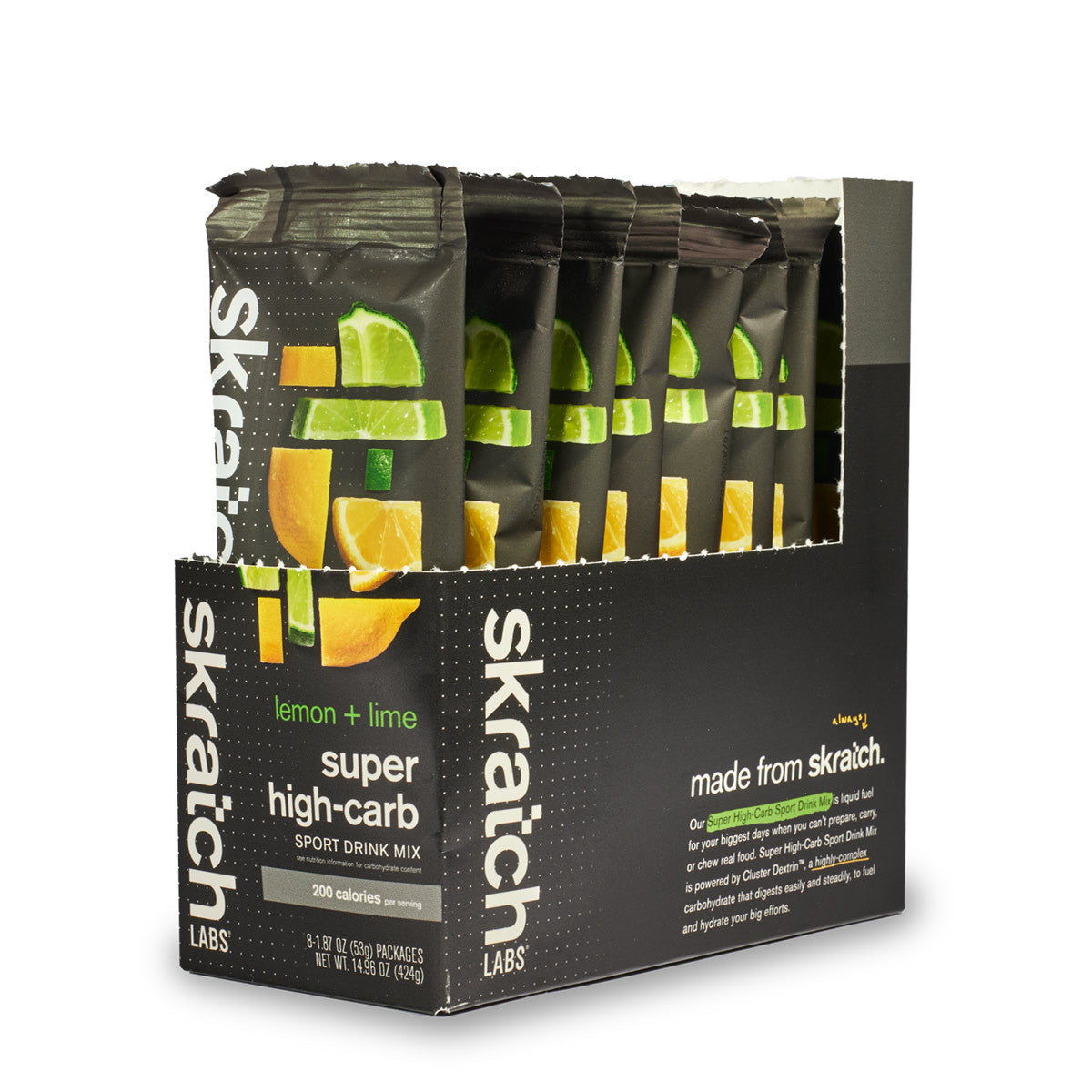 Skratch Superfuel Drink Mix Individual Serve 53g | Lemon/Lime