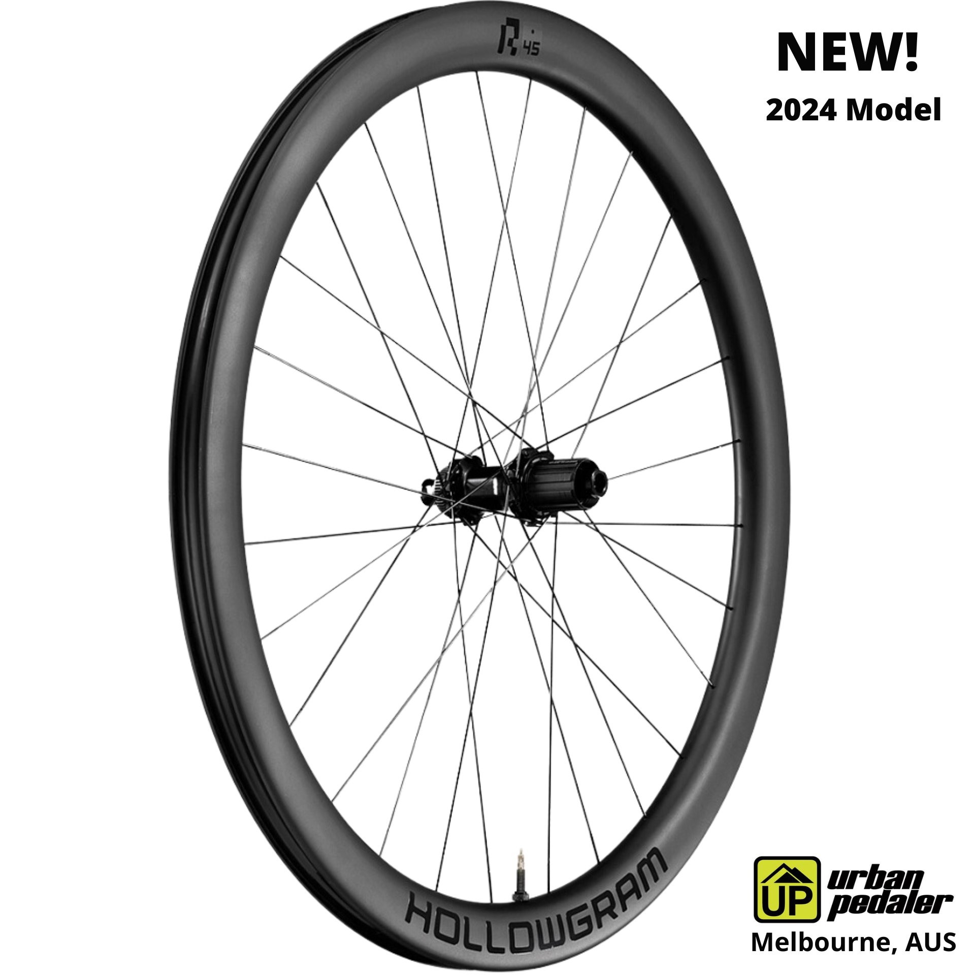 Carbon clincher top rear wheel