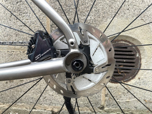 Pre-owned Curve Belgie Titanium Gravel Bike - Size Small