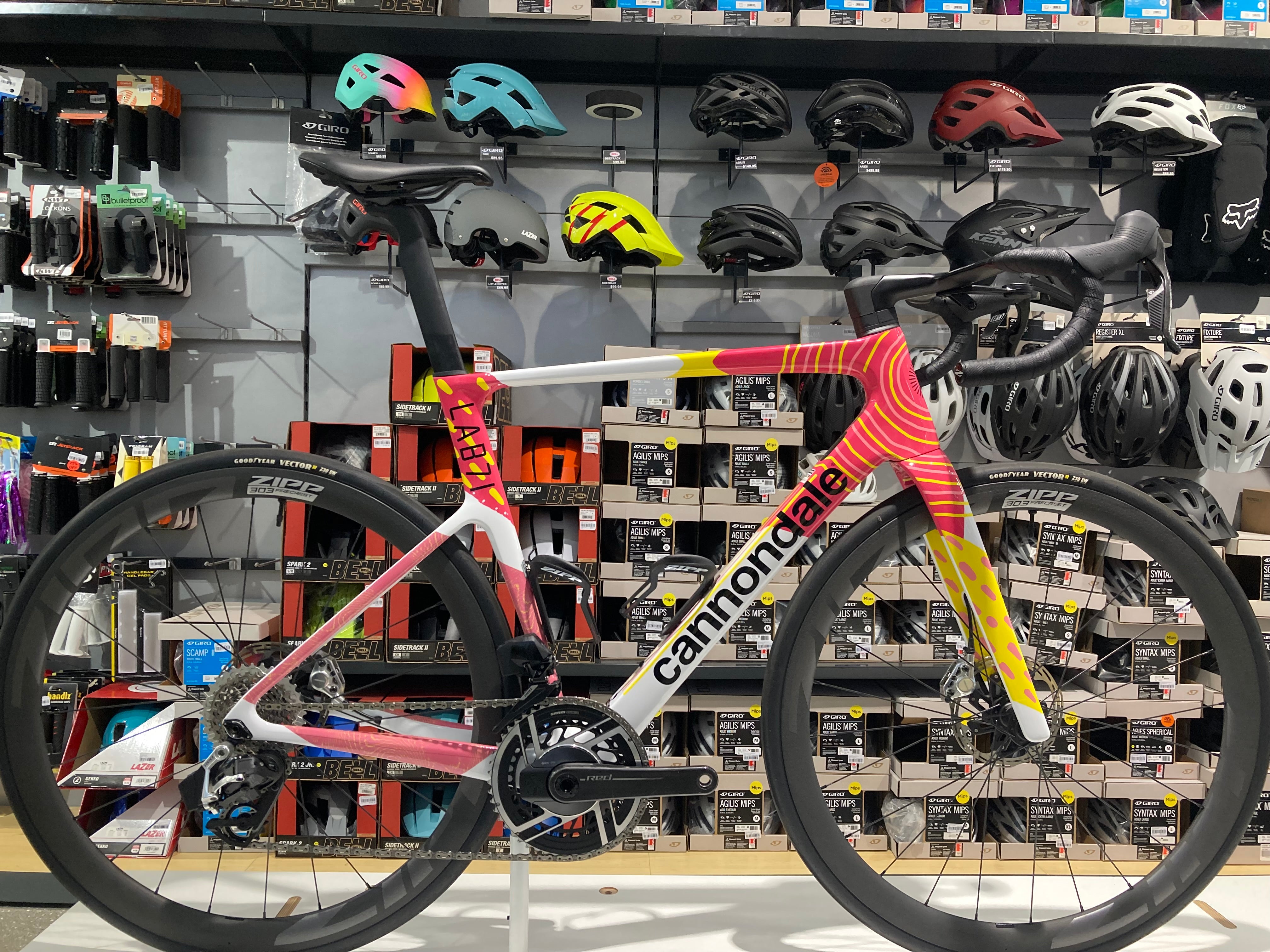 Cannondale LAB71 Supersix Evo ProBuild - EF Team/Red AXS/56cm