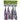 QBP Kids Bike Streamers - Pink & Purple