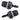 Microshift Twist Shifter - MS29 - 3x6 Speed - Left Friction - Pair (Shimano Mountain)