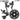 Microshift Sword Black 1x9 Gravel Groupset - Drop Bar Shifter & Cassette