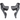 Microshift Sword Drop Bar Shift Levers - 2x10 Speed