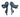 Microshift Drop Bar Shifter - R8 SB-R482 - 2x8 Speed - Pair (Shimano Road)