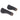QBP Ergonomic Lock-On Grips - Black with Grey Lock Ring