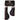 QBP Ergonomic Lock-On Grips - Black with Grey Lock Ring
