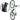 QBP Vertical Wheel Wall Mount Bike Hook