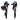 Microshift Drop Bar Shifter - R10 SB-R402K - 2x10 Speed Pair - (Shimano Road)