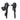 Microshift R9 Drop Bar Shifters - 9 Speed (Shimano Road)