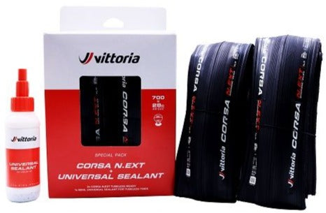 Vittoria Corsa N.EXT Twin Pack w/Sealant 700 x 28c