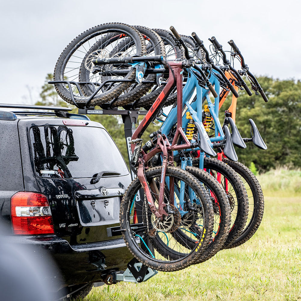 Single bike store carrier