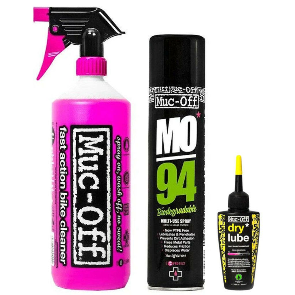 Muc-Off Wash & Lube Protect Kit