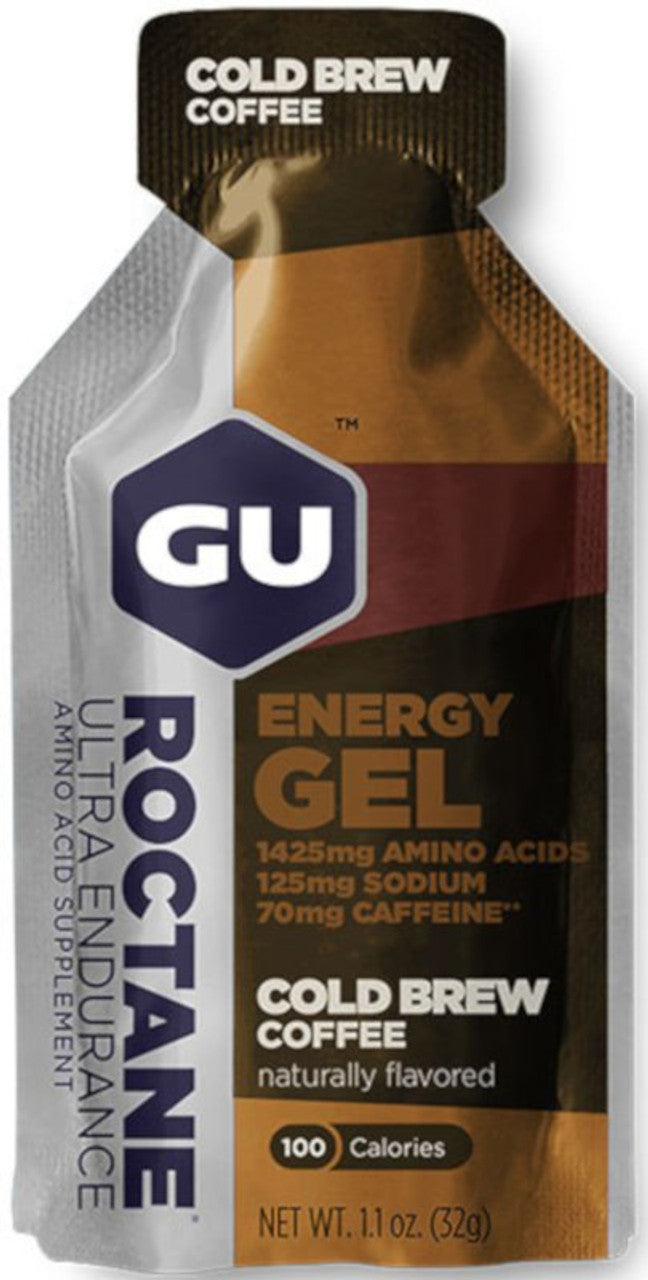 GU Roctane Endurance Energy Gel | Cold Brew Coffee 32g