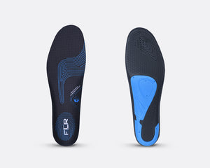 FLR Elite Footbed / Insole | Medium Arch - Blue