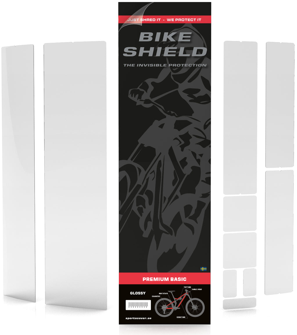 BikeShield Complete Frame Protection Kit Premium Basic Glossy