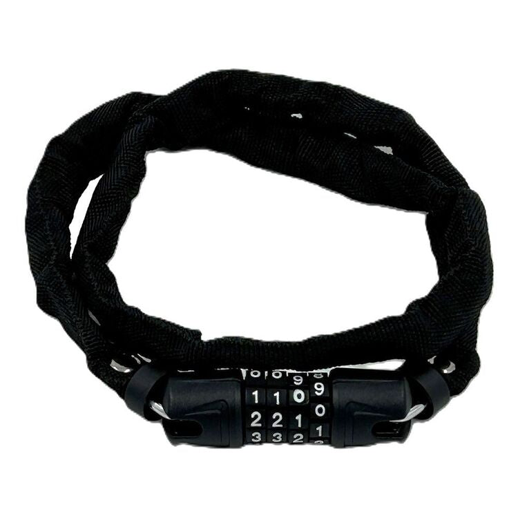 Jetblack Chain Combo Lock