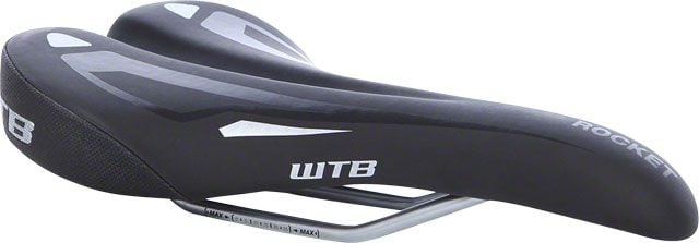 WTB Rocket Comp Steel Rail Saddle 150mm | Black