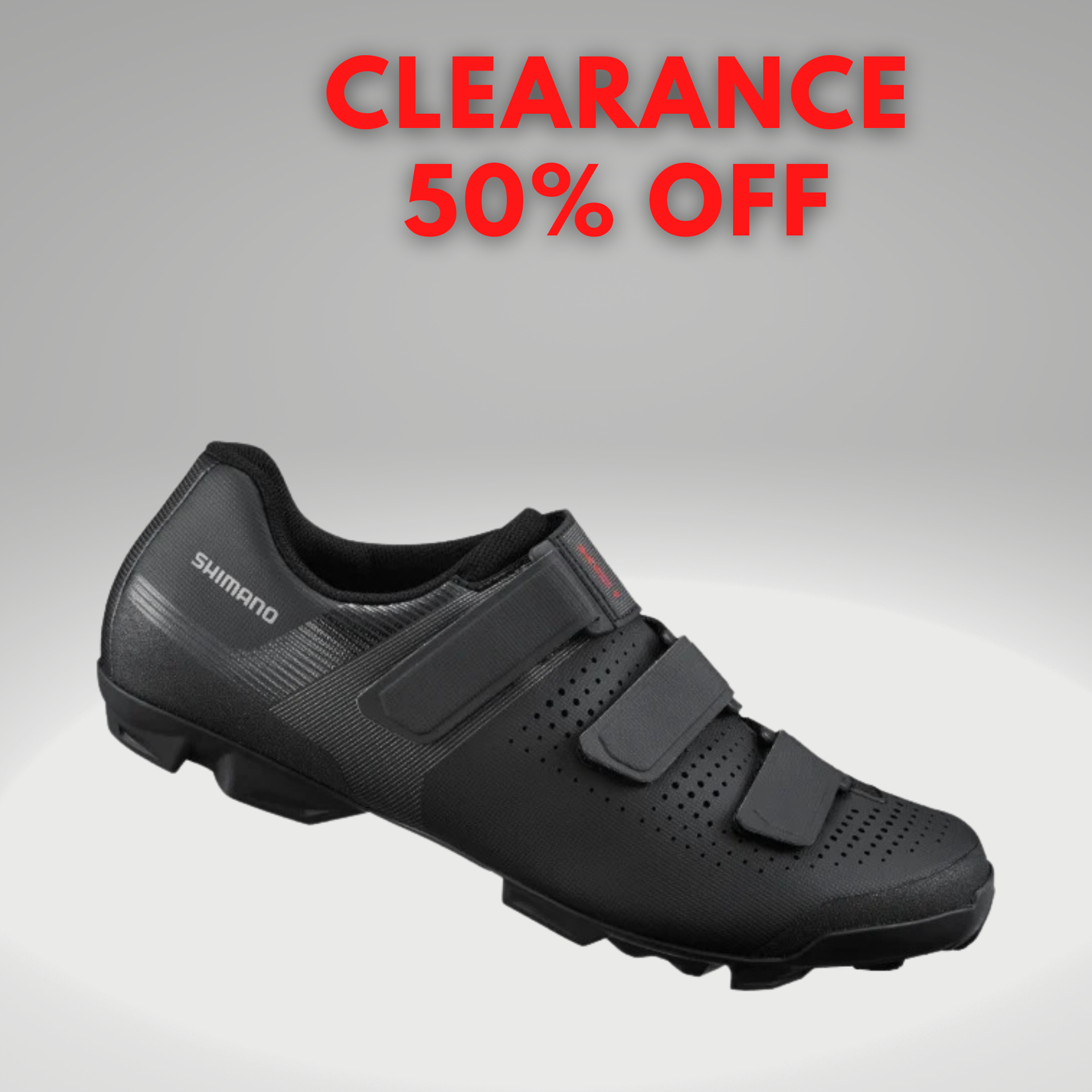 SHIMANO SH-XC100 Men's Cycling Shoes - Indoor & Outdoor SPD Compatible Performance