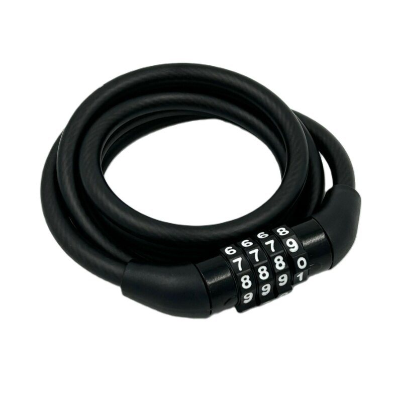 Jetblack Pocket Combo Cable Lock 8 x 1200mm