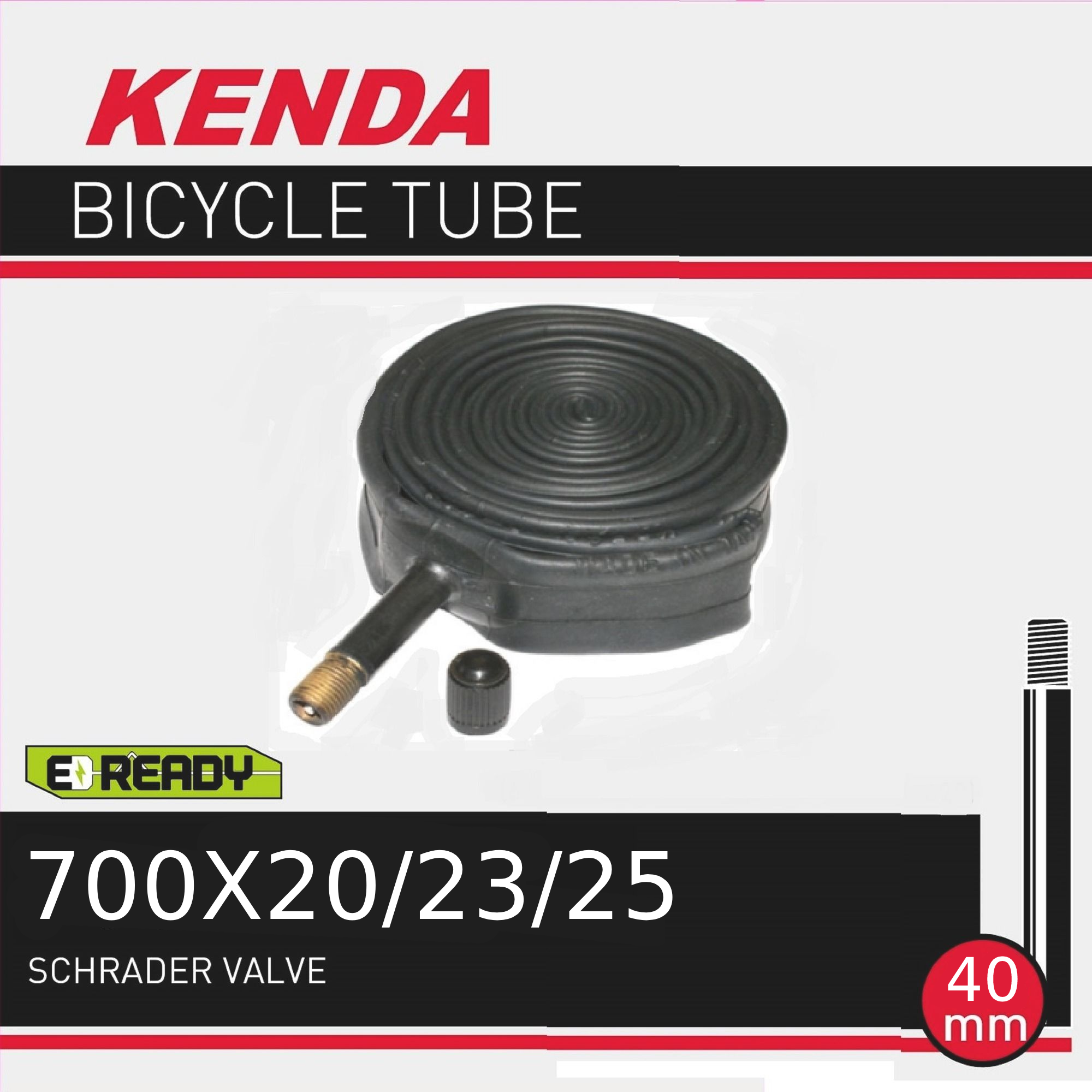 Kenda inner tube 700c x 20 23 25 Urban Pedaler