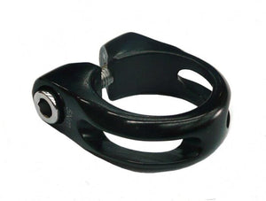 Seatpost Clamp With Lip 28.6mm - Black
