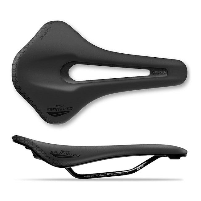 Selle San Marco Aspide Short Open-Fit Comfort Dynamic Saddle - 155mm