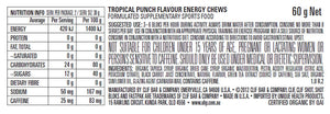 Clif Bloks Energy Chew - Tropical Punch