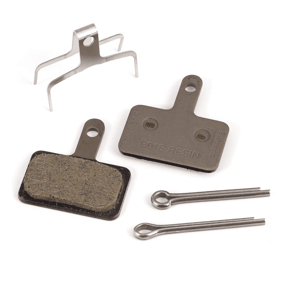Shimano B01S Pastiglie Freno Resina Con Molla – Versione Originale Per Bici