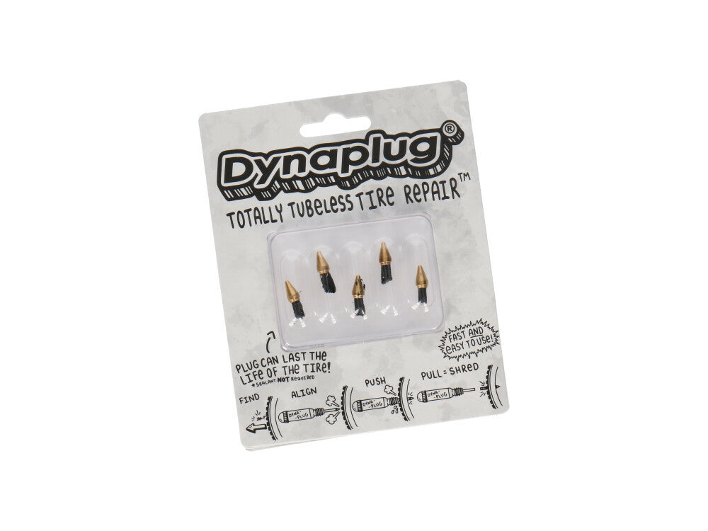 DYNAPLUG Tubless Tire Repair Softpoint Repair Replacement Road Plugs - 5 Pack