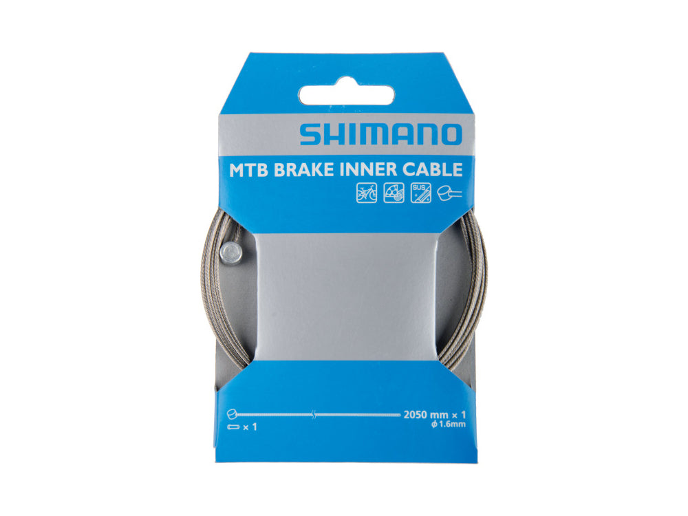 Shimano MTB Inner Brake Cable 1.6 x 2050mm